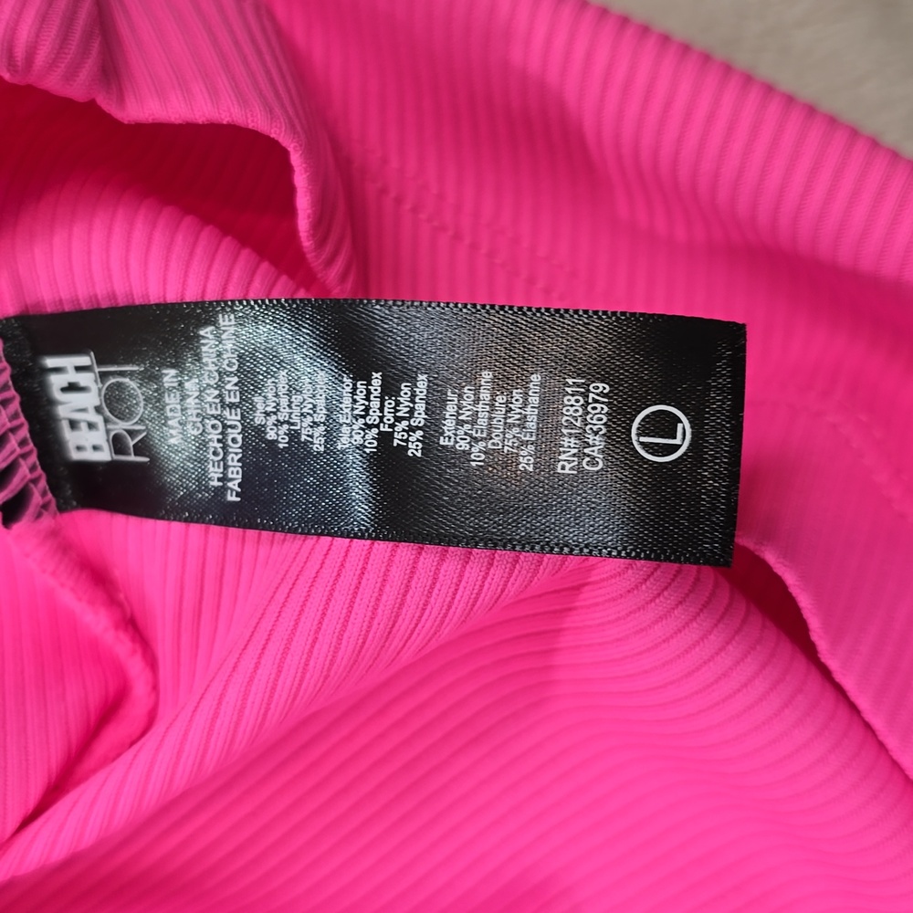 Beach Riot Sol Rib Tank Minidress Size L - Picture 4 of 5